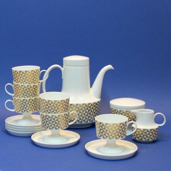 Juego de café de los años 70 en porcelana de Rosenthal. - 