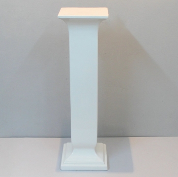 Columna en porcelana vidriada. - 