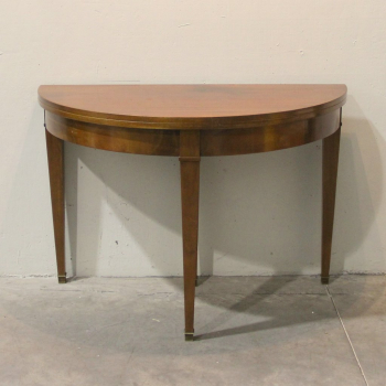Mesa plegable estilo Louis XVI - Fabricada en caoba.