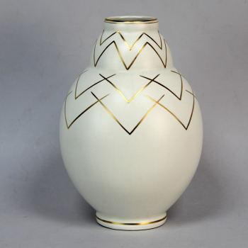 Vaso en cerámica Art Decó - Cerámica decorada.