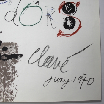 Litografía sobre papel.