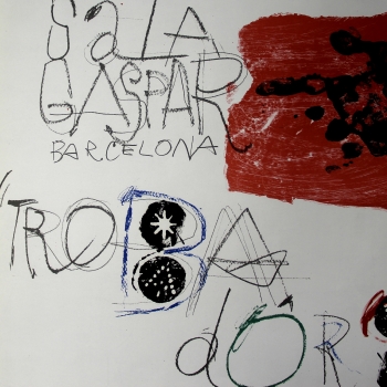 Litografía sobre papel.